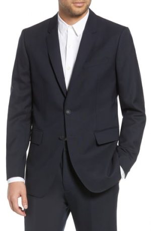 Men's Rag & Bone Razor Blazer, Size 42R - Blue Men's Rag & Bone Razor Blazer, Size 42R - Blue