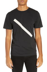 Men's Saturdays Nyc Slash Graphic T-Shirt, Size X-Small - Black Men's Saturdays Nyc Slash Graphic T-Shirt, Size X-Small - Black