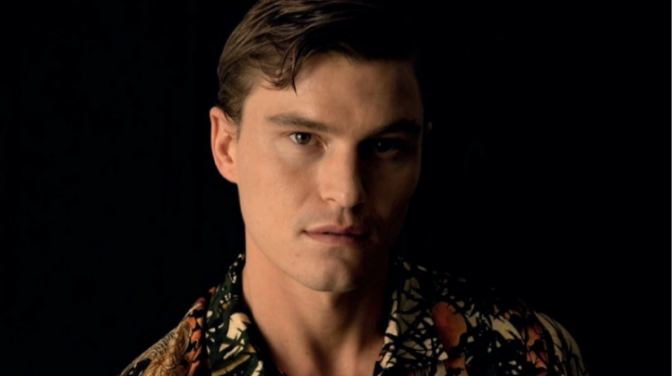 Oliver Cheshire Dons Printed Shirts for Spanish GQ