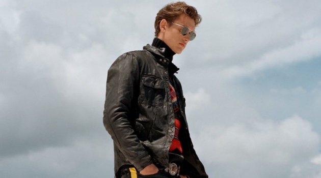 Jegor & Jeenu Layer Up for POLO Ralph Lauren '19 Outerwear Campaign Front and center, Jegor Venned stars in POLO Ralph Lauren's fall-winter 2019 outerwear campaign.