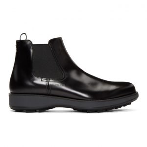 Prada Black Rois Chelsea Boots Prada Black Rois Chelsea Boots