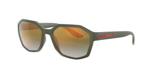 Prada Linea Rossa Man PS 02VS - Frame color: Green, Lens color: Blue/Green Gradient Mirror Prada Linea Rossa Man PS 02VS - Frame color: Green, Lens color: Blue/Green Gradient Mirror