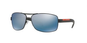 Prada Linea Rossa Man PS 54IS - Frame color: Black, Lens color: Blue, Size 65-14/125 Prada Linea Rossa Man PS 54IS - Frame color: Black, Lens color: Blue, Size 65-14/125
