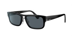 Prada Man PR 05VS - Frame color: Black, Lens color: Blue, Size 56-18/145 Prada Man PR 05VS - Frame color: Black, Lens color: Blue, Size 56-18/145
