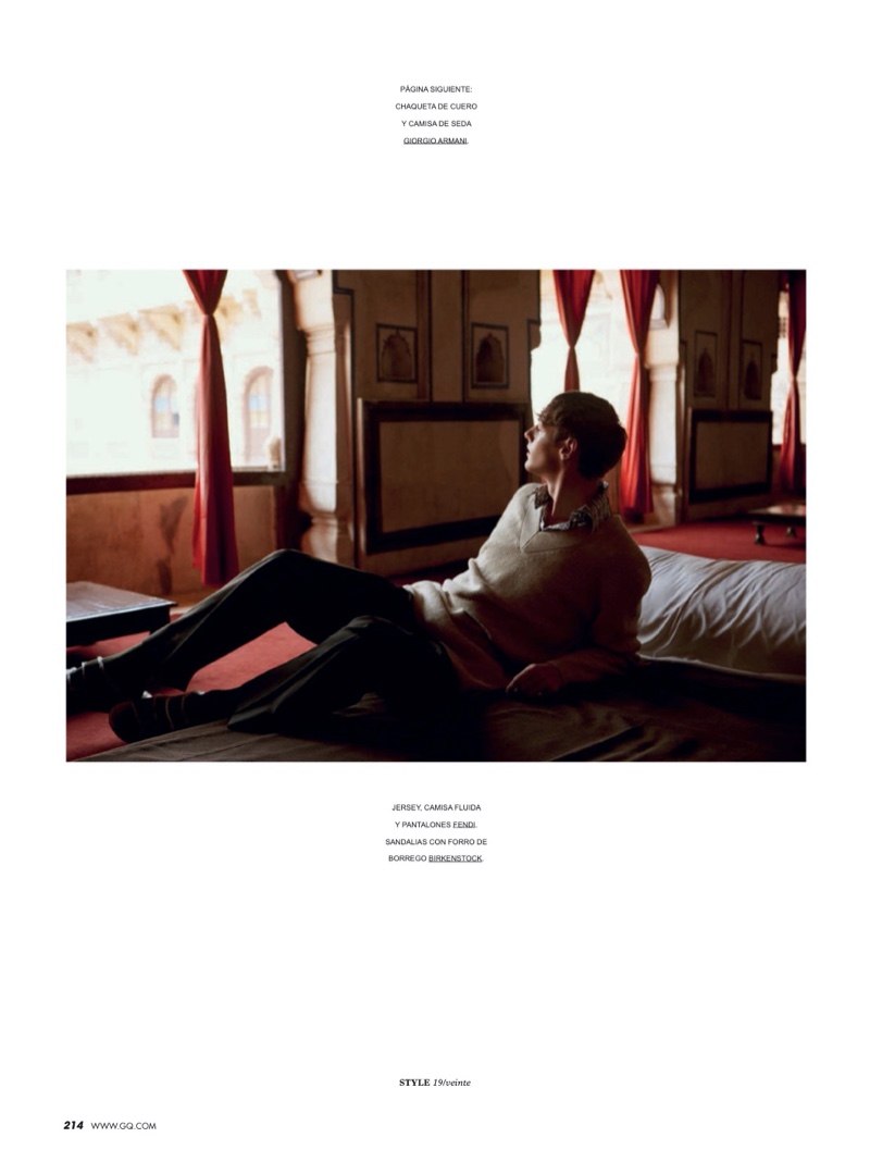 Roberto Sipos Travels to India for Spanish GQ