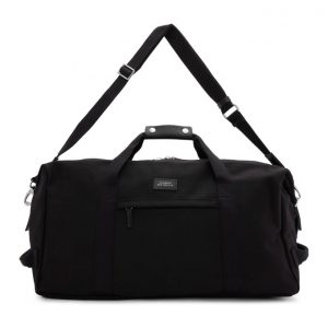 Saturdays NYC Black Core Norfolk Hold All Duffle Bag Saturdays NYC Black Core Norfolk Hold All Duffle Bag