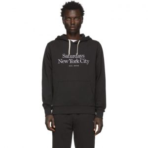 Saturdays NYC Black Ditch Miller Standard Hoodie Saturdays NYC Black Ditch Miller Standard Hoodie