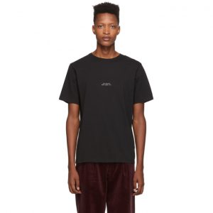 Saturdays NYC Black Gotham Chest T-Shirt Saturdays NYC Black Gotham Chest T-Shirt