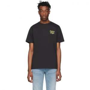 Saturdays NYC Black Script Logo T-Shirt Saturdays NYC Black Script Logo T-Shirt