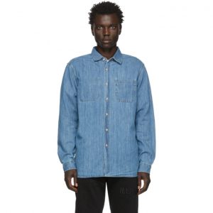 Saturdays NYC Indigo Denim Kenmare Shirt Saturdays NYC Indigo Denim Kenmare Shirt
