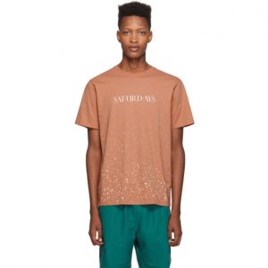 Saturdays NYC Pink Wash T-Shirt Saturdays NYC Pink Wash T-Shirt