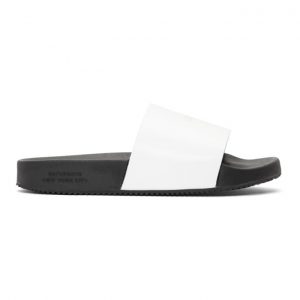 Saturdays NYC White Abrasivato Banya Slides Saturdays NYC White Abrasivato Banya Slides