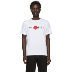 Saturdays NYC White NYC Moonflower T-Shirt Saturdays NYC White NYC Moonflower T-Shirt