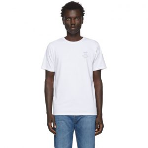 Saturdays NYC White Neon Gotham T-Shirt Saturdays NYC White Neon Gotham T-Shirt