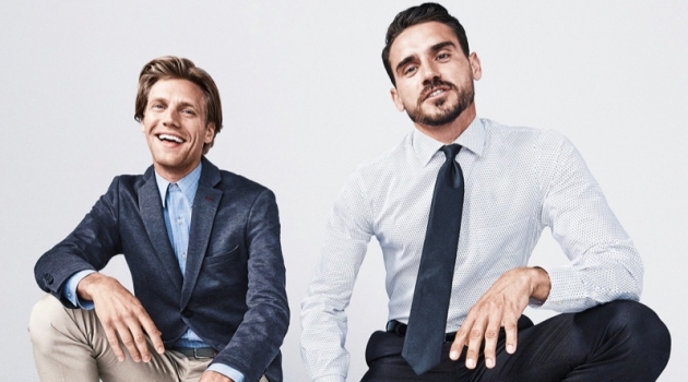 Arthur & Daniel Clean Up in Smart Looks from Style Bureau Models Daniel Lonnstrom and Arthur Kulkov reunite with Style Bureau for another season of great looks.