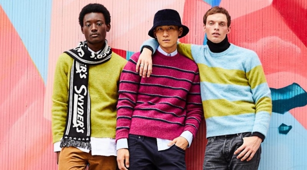 Rocky, Youssouf & InHyuk Take to LES in Colorful Todd Snyder Styles Standing out in bold colors, models Youssouf Bamba, InHyuk Yeo, and Rocky Harwood wear Todd Snyder.