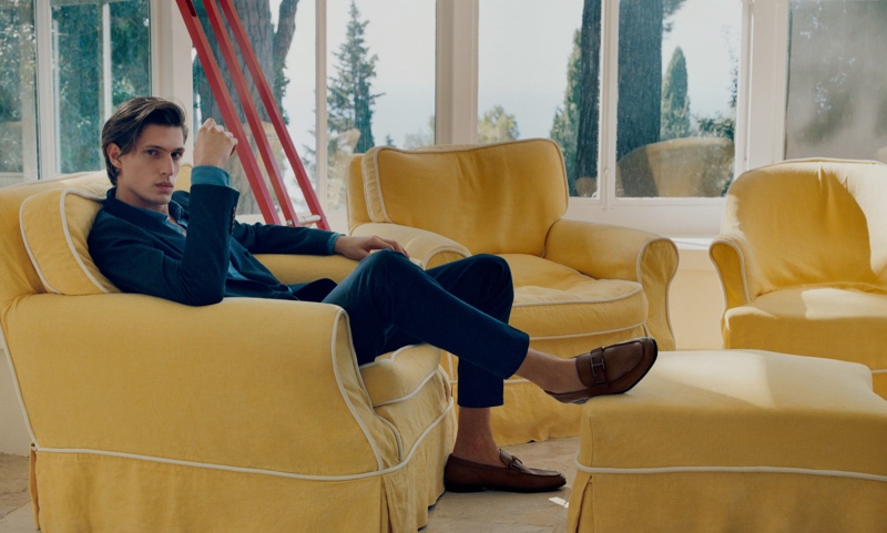 Tod's enlists Edoardo Sebastianelli as the star of its resort 2020 campaign.