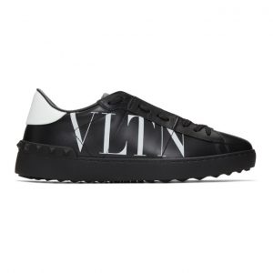 Valentino Black Valentino Garavani Rockstud Open Sneakers Valentino Black Valentino Garavani Rockstud Open Sneakers