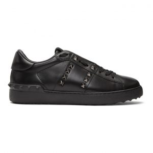 Valentino Black Valentino Garavani Rockstud Untitled Sneakers Valentino Black Valentino Garavani Rockstud Untitled Sneakers
