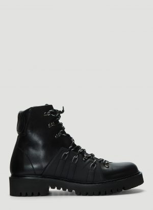 Valentino Trekking Boots in Black size EU - 40 Valentino Trekking Boots in Black size EU - 40
