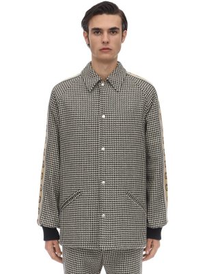 Vintage Cotton Blend Houndstooth Coat Vintage Cotton Blend Houndstooth Coat