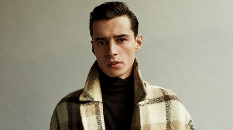 Adrien & Edoardo Bundle Up in Chic Outerwear from Zara