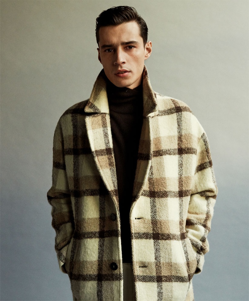 zara men's coats