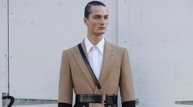 Alexander McQueen Delivers Sharp Lines with Fall '20 Collection