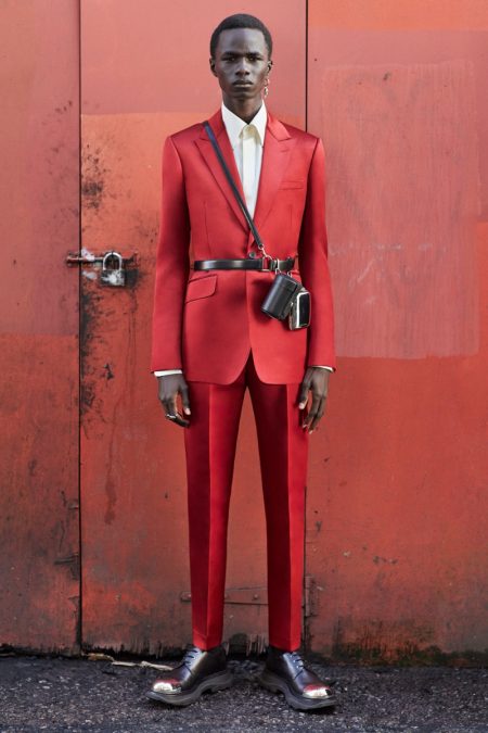 Alexander McQueen Fall Winter 2020 Mens Collection Lookbook 021