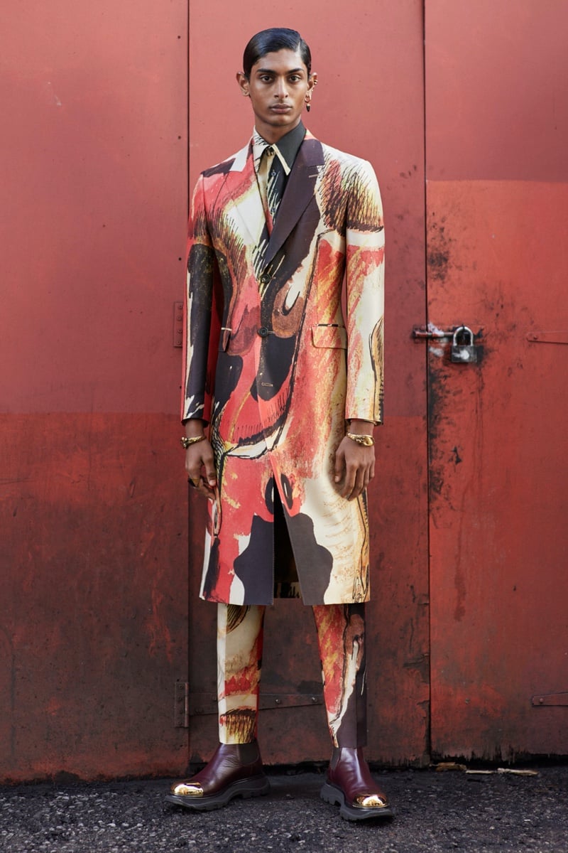 Alexander McQueen Fall Winter 2020 Mens Collection Lookbook