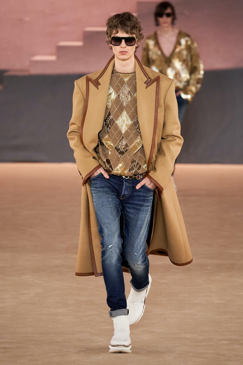 Balmain Fall Winter 2020 Mens Collection Runway 015