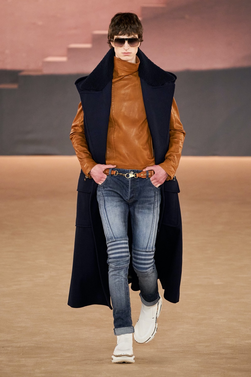 Balmain Fall Winter 2020 Mens Collection Runway 017