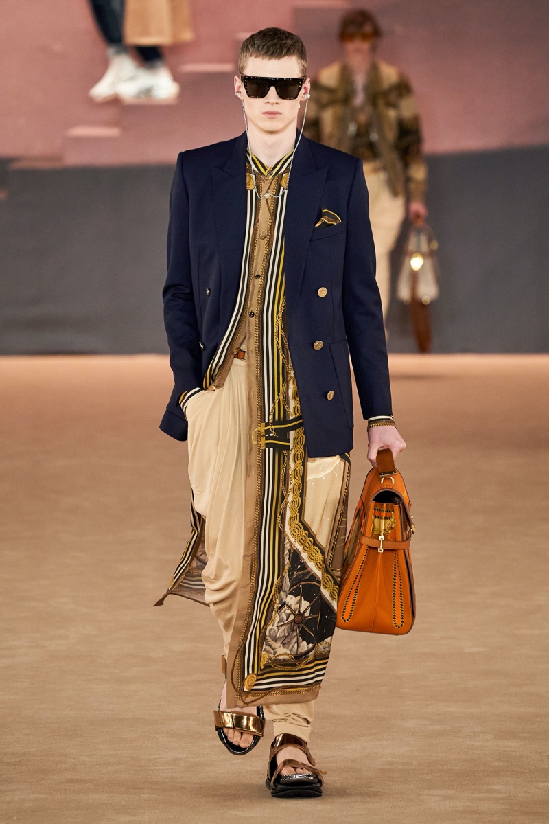 Balmain Fall Winter 2020 Mens Collection Runway 021