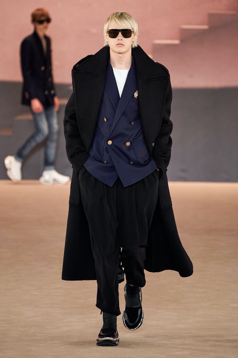 Balmain Fall Winter 2020 Mens Collection Runway 026