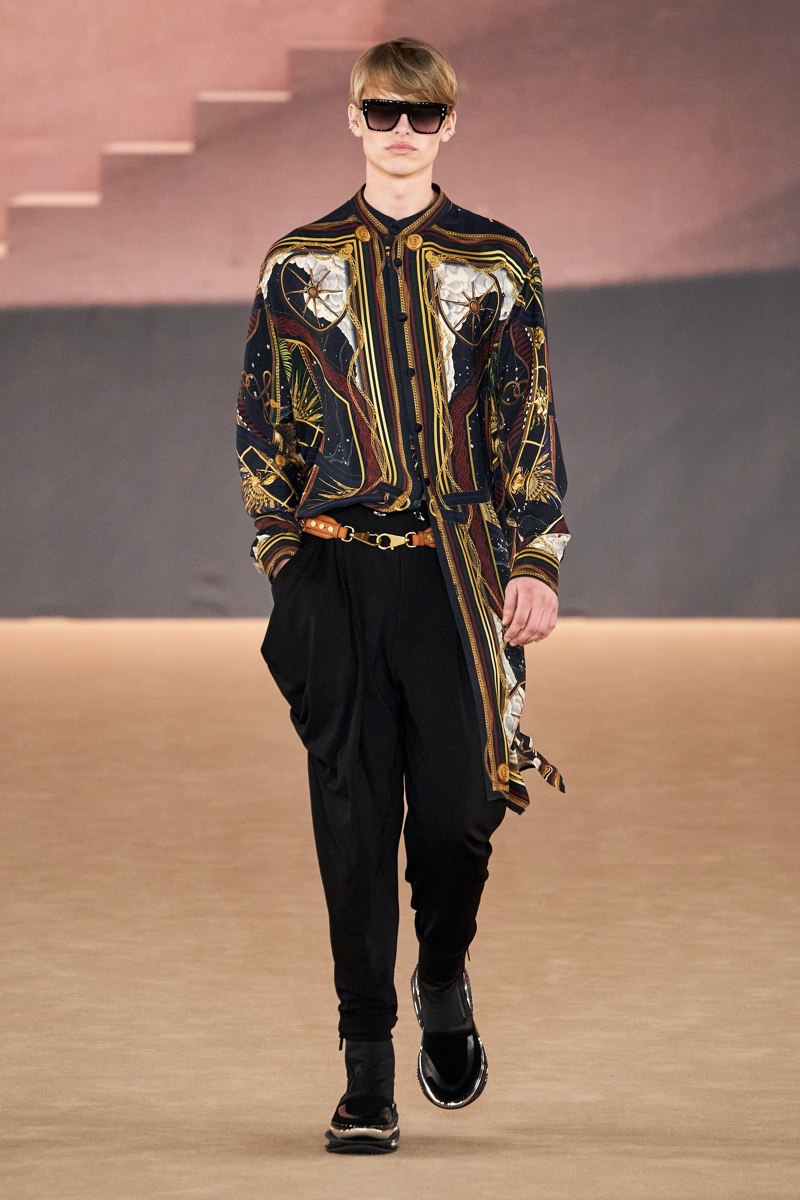 Balmain Fall Winter 2020 Mens Collection Runway 062