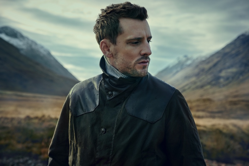 George Barnett wears Barbour Gold Standard's Ashby Wax jacket. » George Barnett Sports Barbour Gold Standard Fall '20 Collection George Barnett wears Barbour Gold Standard's Ashby Wax jacket.