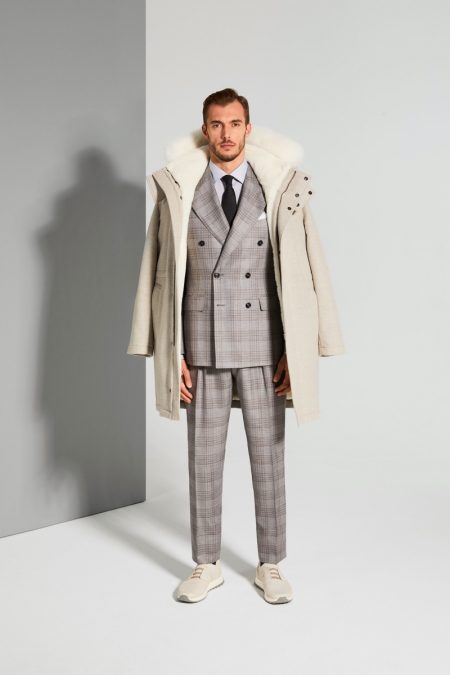 Canali Fall Winter 2020 Mens Collection Lookbook 023