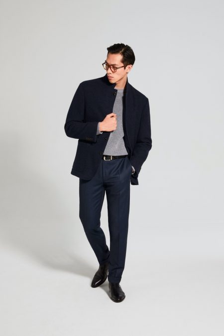 Canali Fall Winter 2020 Mens Collection Lookbook 031