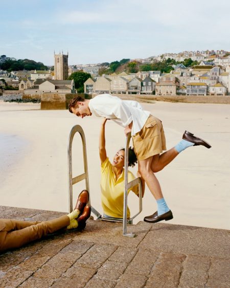 Kit & Nicolas Take to the Beaches of St Ives for Church's Spring '20 Campaign