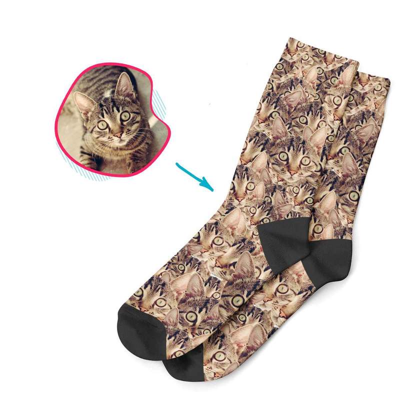 Custom Cat Socks