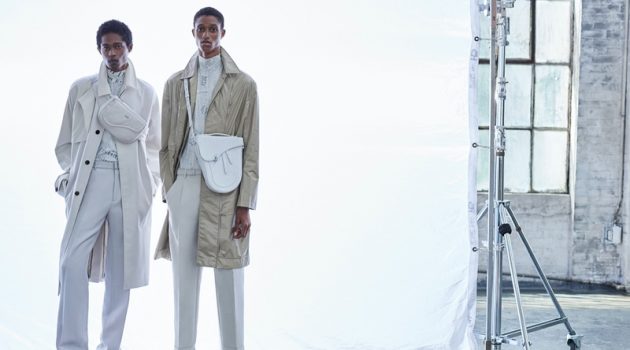 Romaine & Jonny Inspire in Dior Men for Haute Living