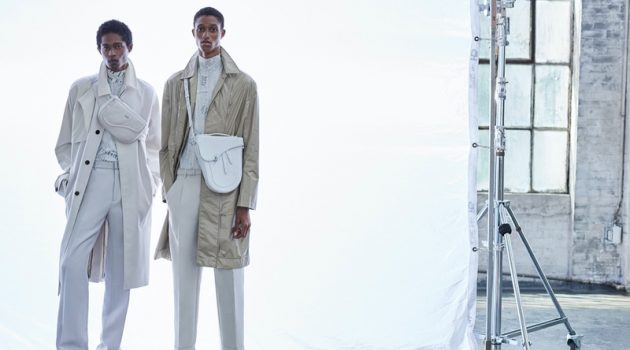 Romaine & Jonny Inspire in Dior Men for Haute Living Romaine & Jonny Inspire in Dior Men for Haute Living