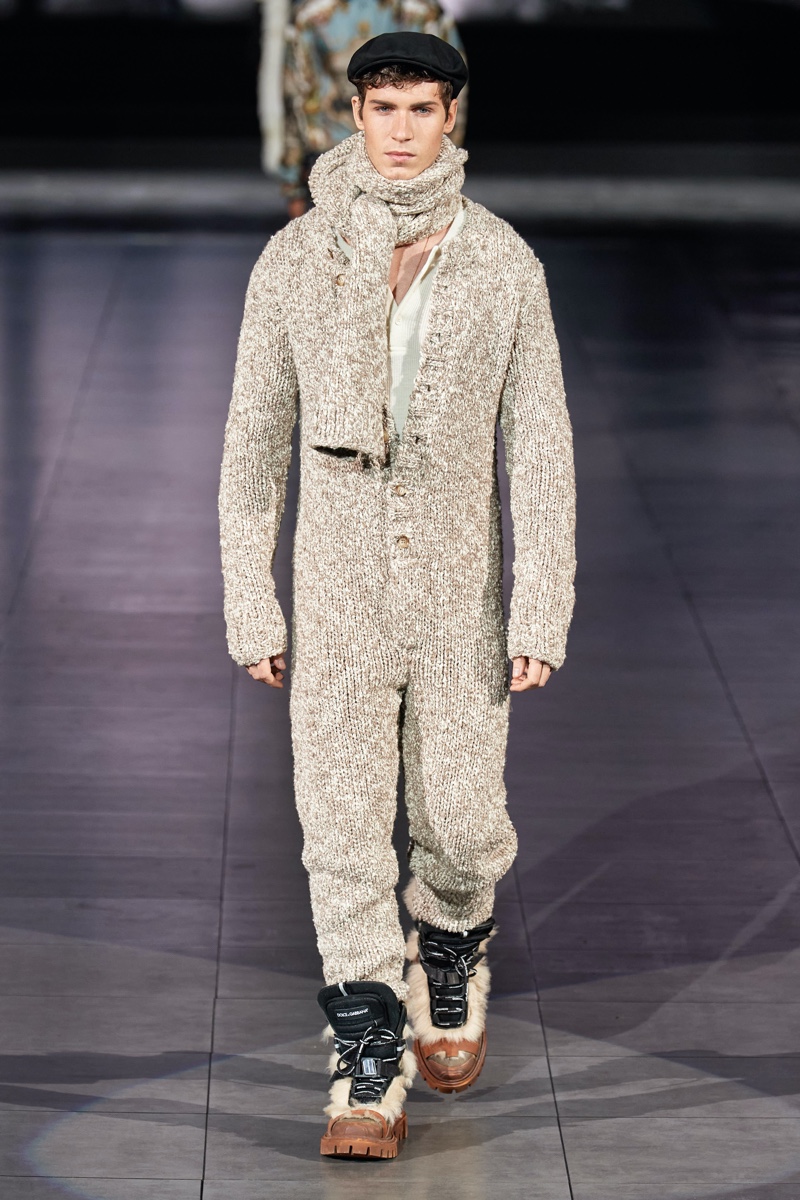 Dolce and Gabbana Fall Winter 2020 Mens Collection Runway Show 006
