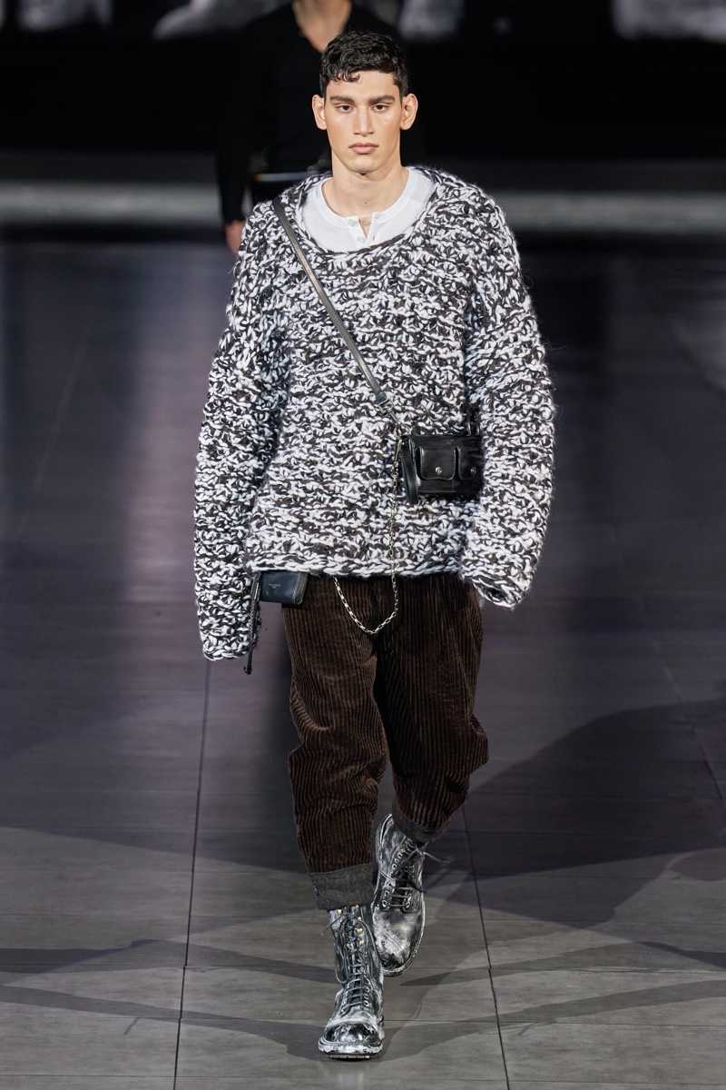 Dolce and Gabbana Fall Winter 2020 Mens Collection Runway Show 009