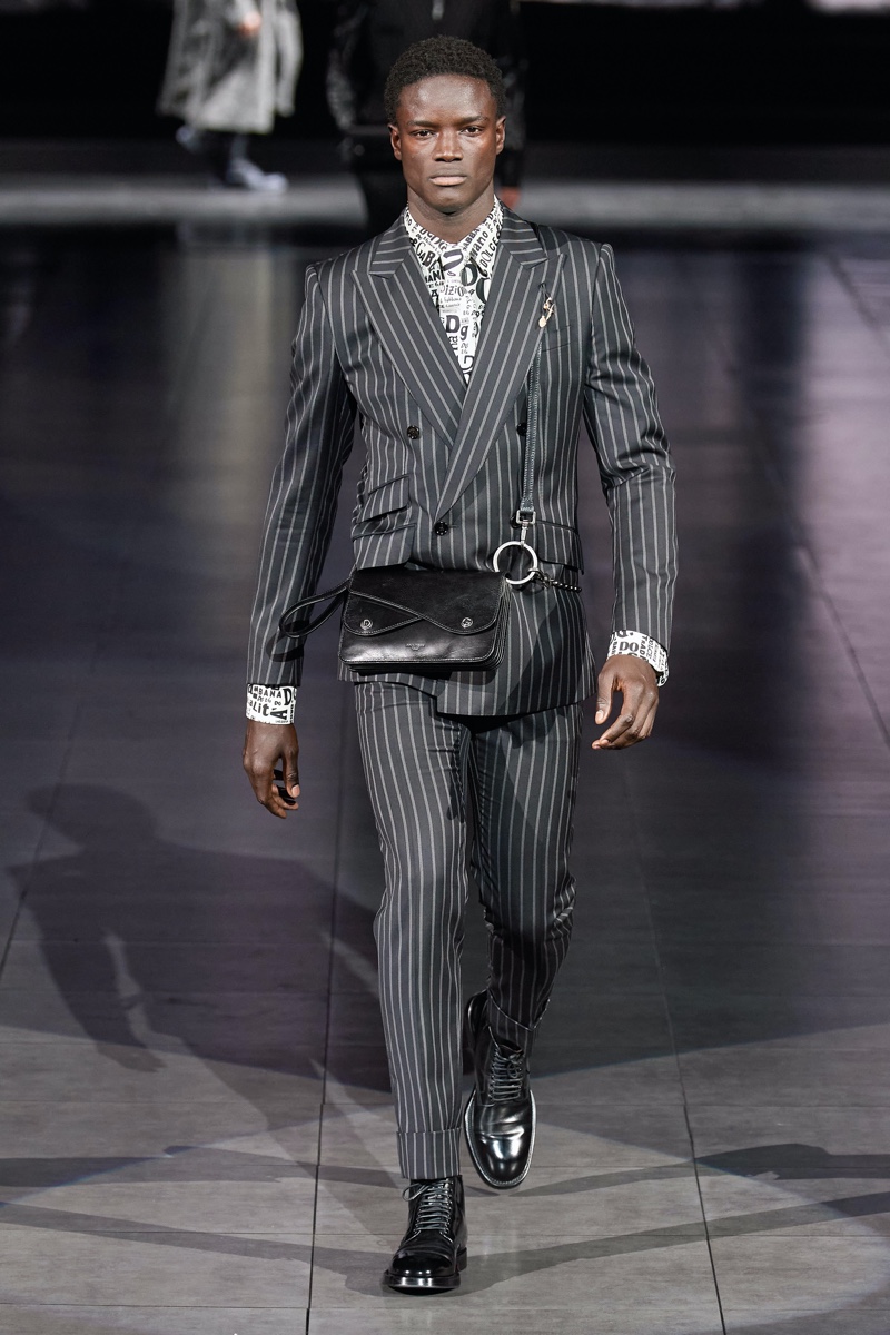 Dolce and Gabbana Fall Winter 2020 Mens Collection Runway Show 019