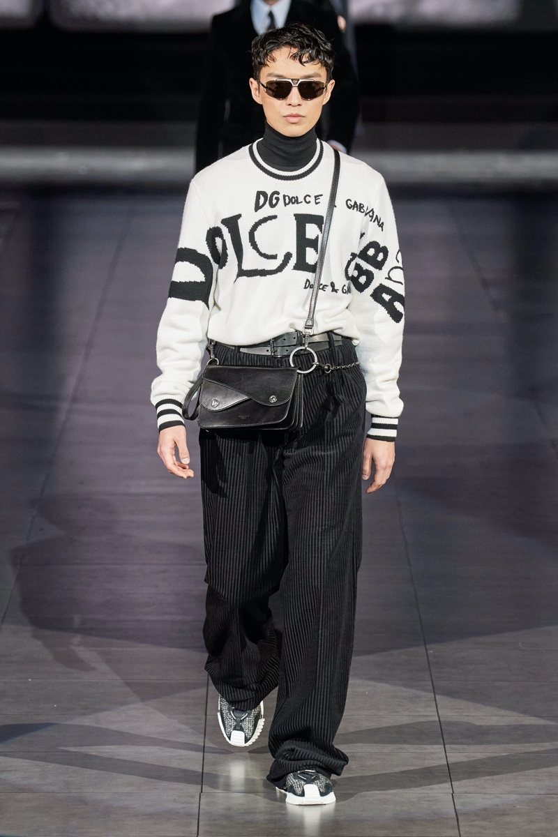 Dolce and Gabbana Fall Winter 2020 Mens Collection Runway Show 031