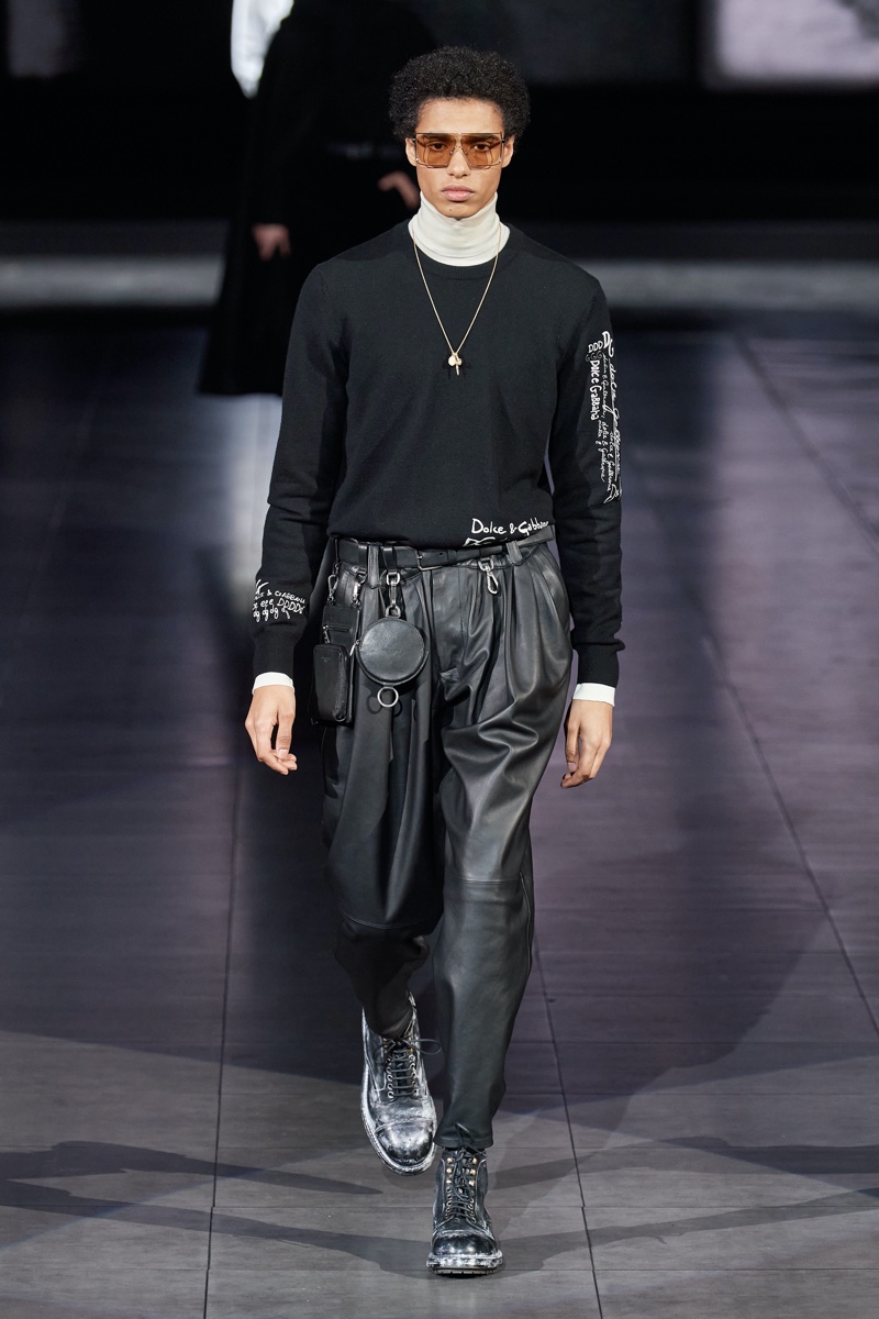 Dolce and Gabbana Fall Winter 2020 Mens Collection Runway Show 035