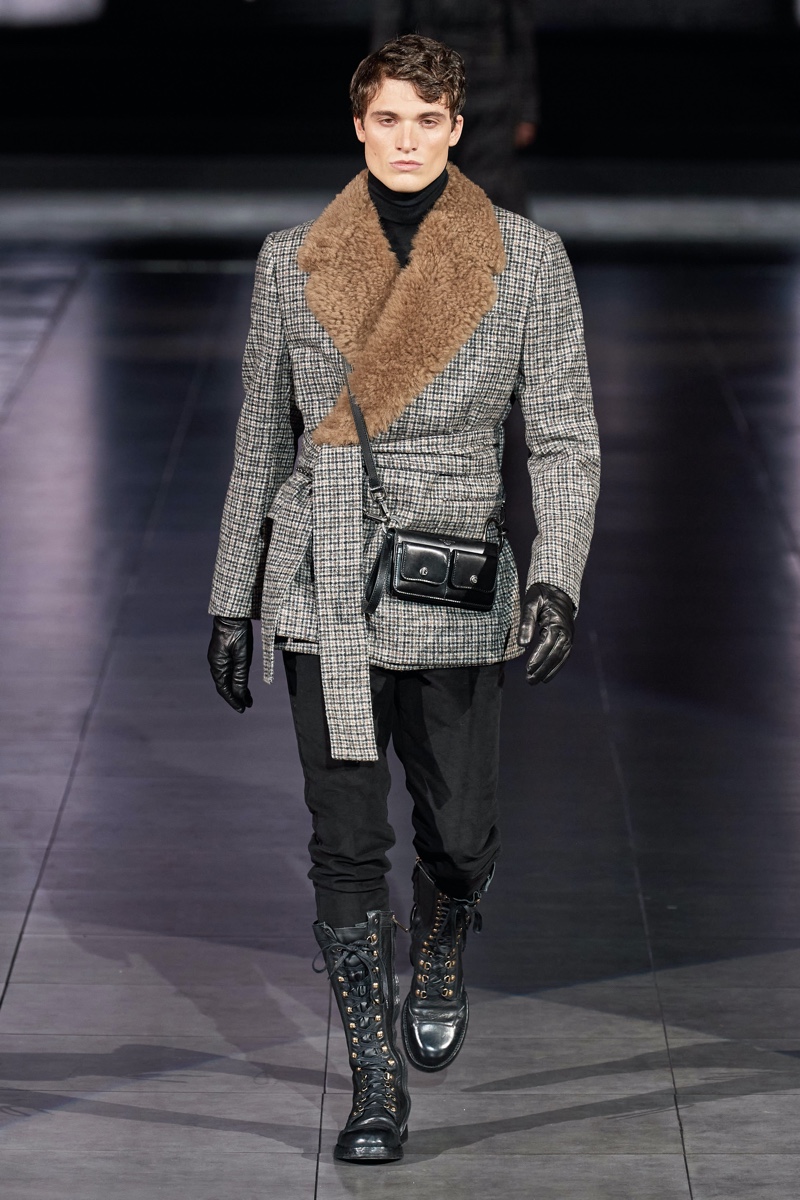 Dolce and Gabbana Fall Winter 2020 Mens Collection Runway Show 043