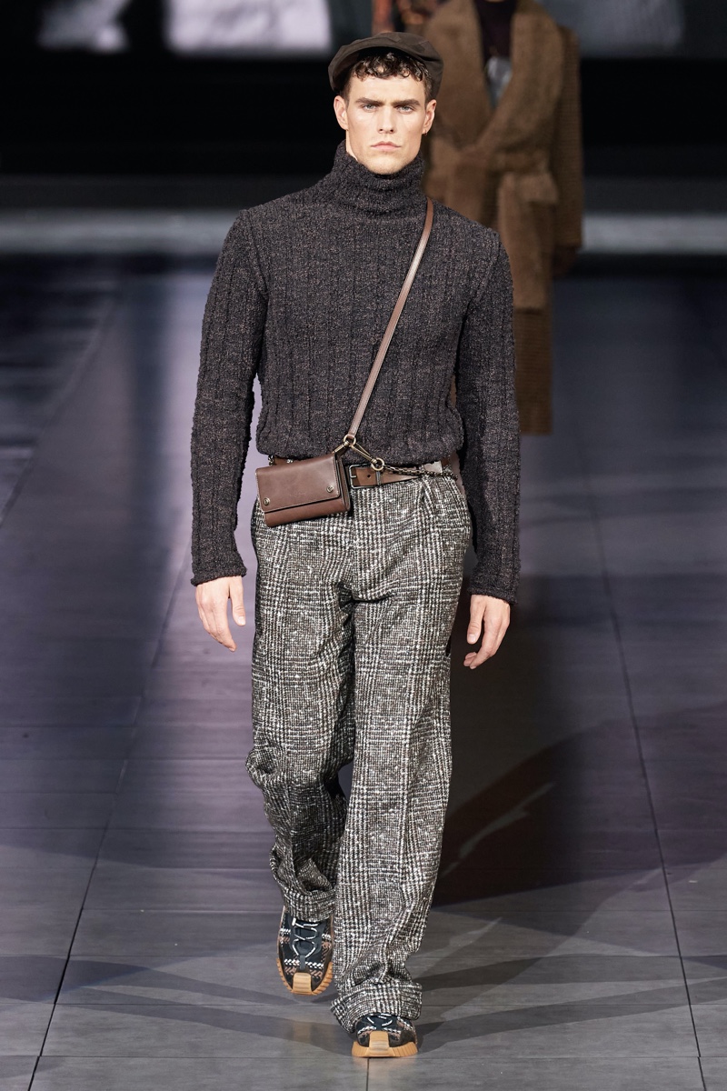 Dolce and Gabbana Fall Winter 2020 Mens Collection Runway Show 045