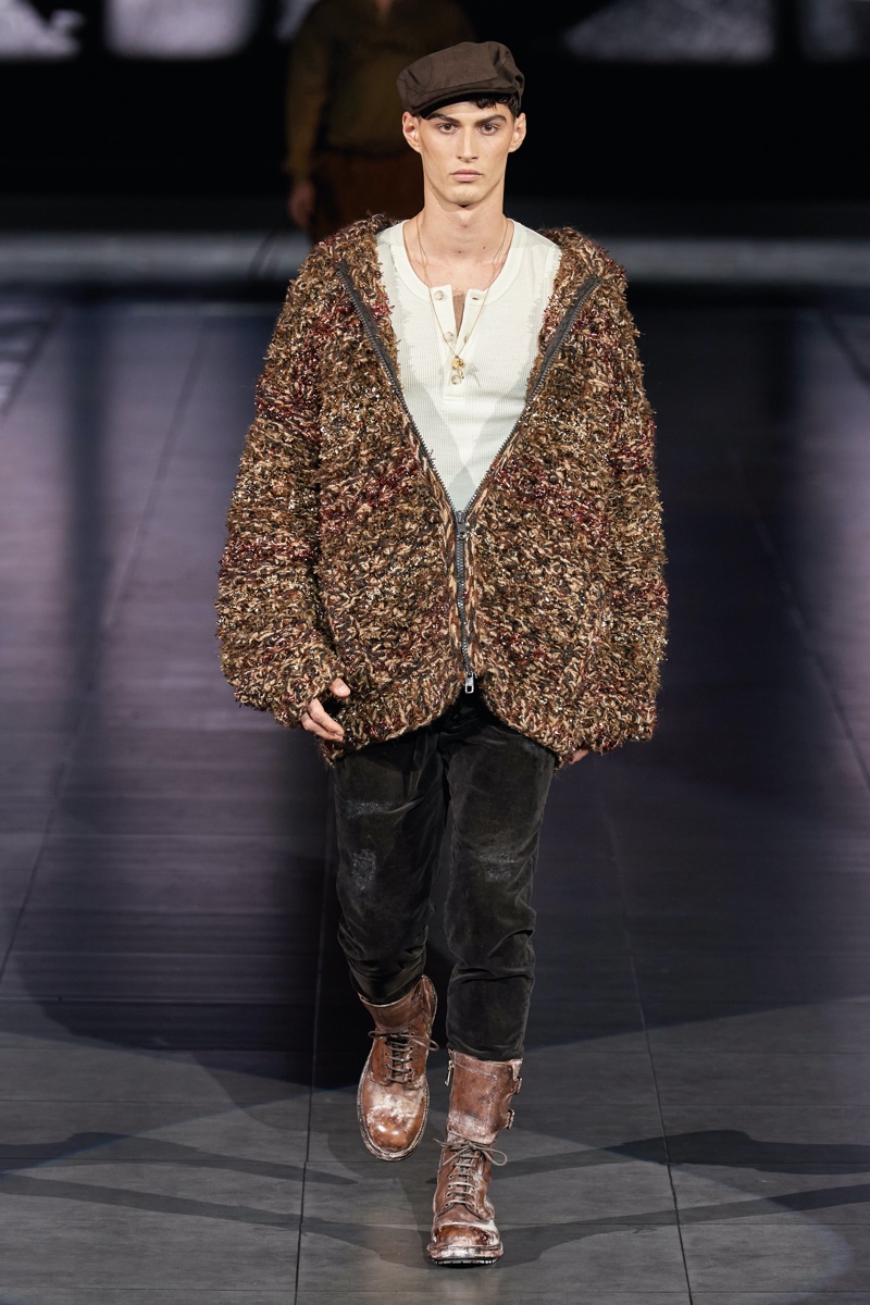 Dolce and Gabbana Fall Winter 2020 Mens Collection Runway Show 058